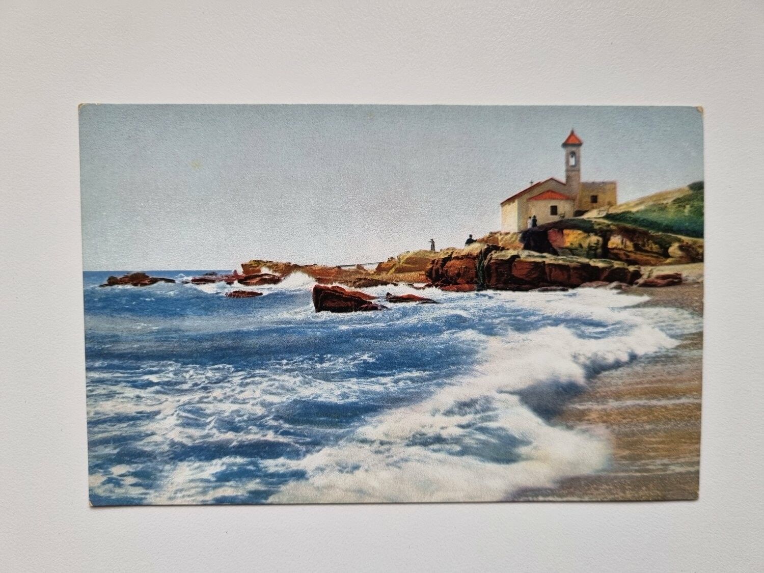 Äldre vykort Riviera di Ponente. Bordighera