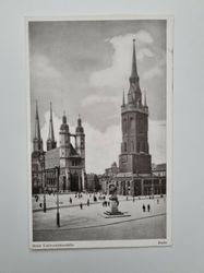 Vykort Serie Universitätsstädte Halle