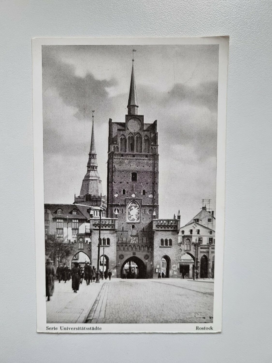 Äldre vykort Serie Universitätsstädte Rostock
