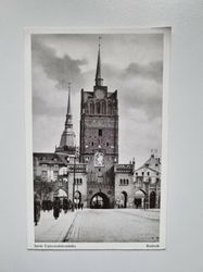 Äldre vykort Serie Universitätsstädte Rostock
