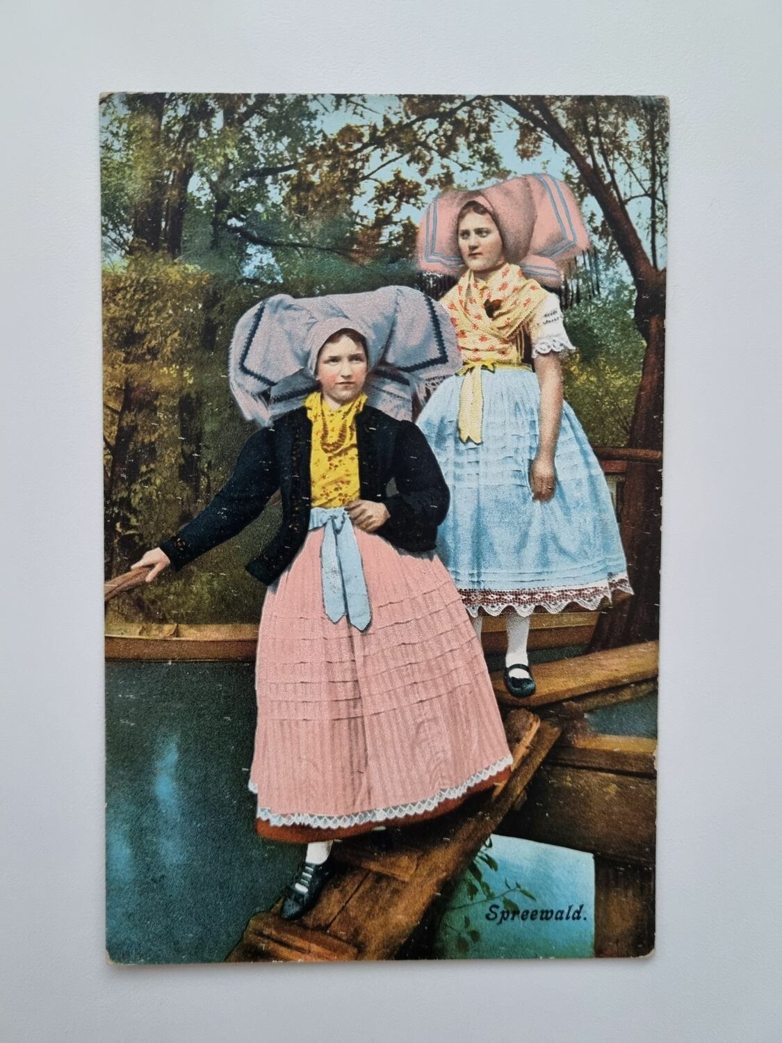 Äldre vykort Spreewald