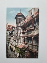Äldre vykort Strassburg I/E., Rabenhof