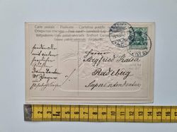 Äldre vykort stämplat 1907