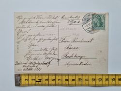 Äldre vykort stämplat 1911