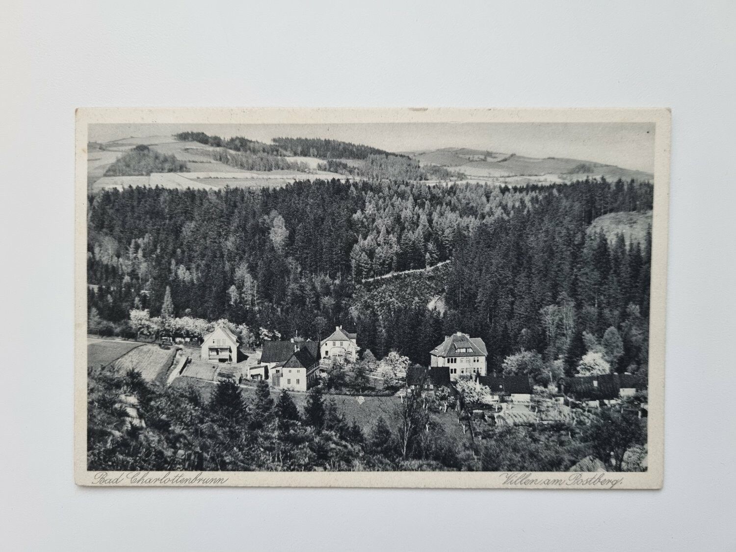 Äldre vykort stämplat 1930
