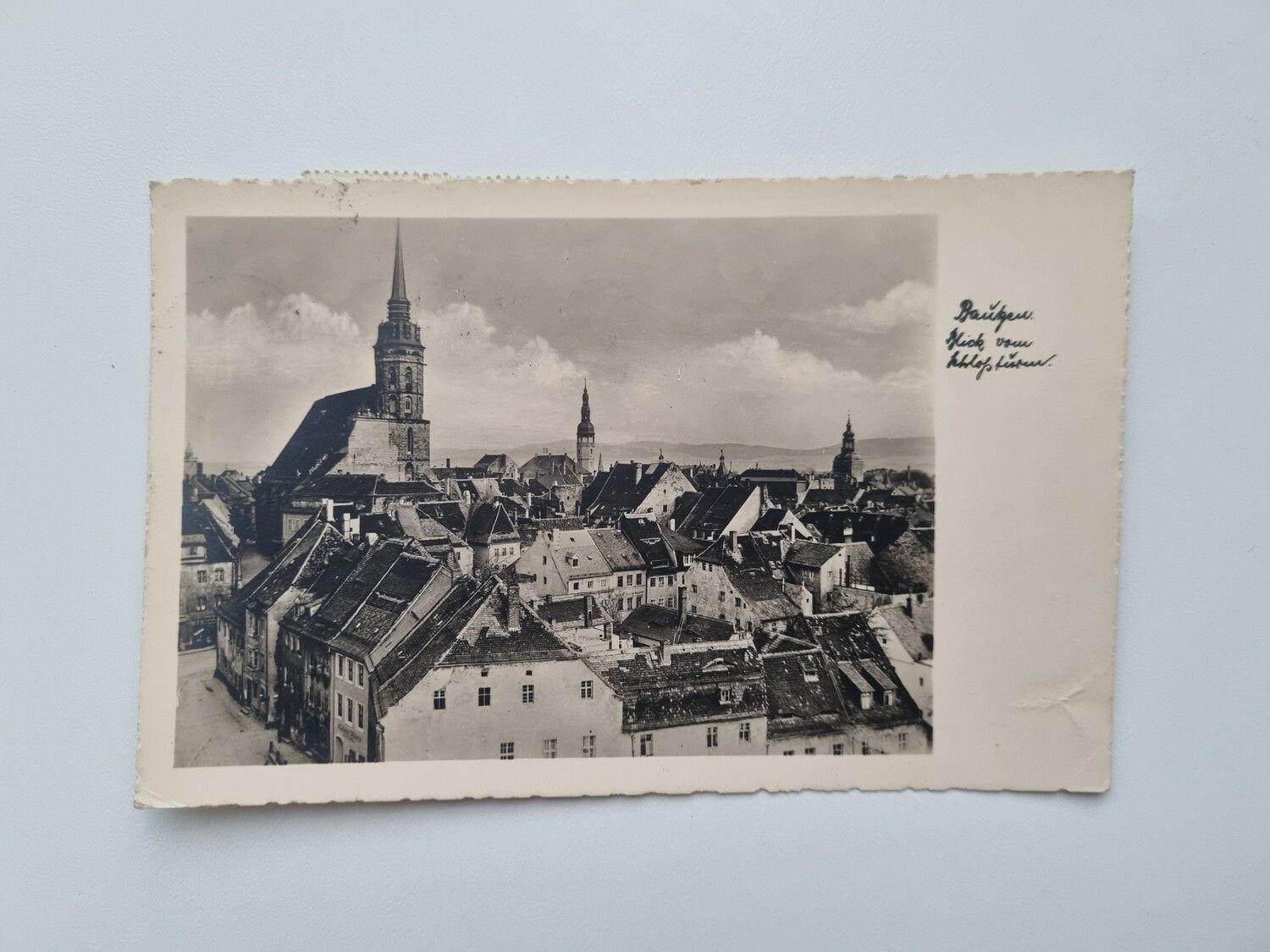 Äldre vykort stämplat 1932