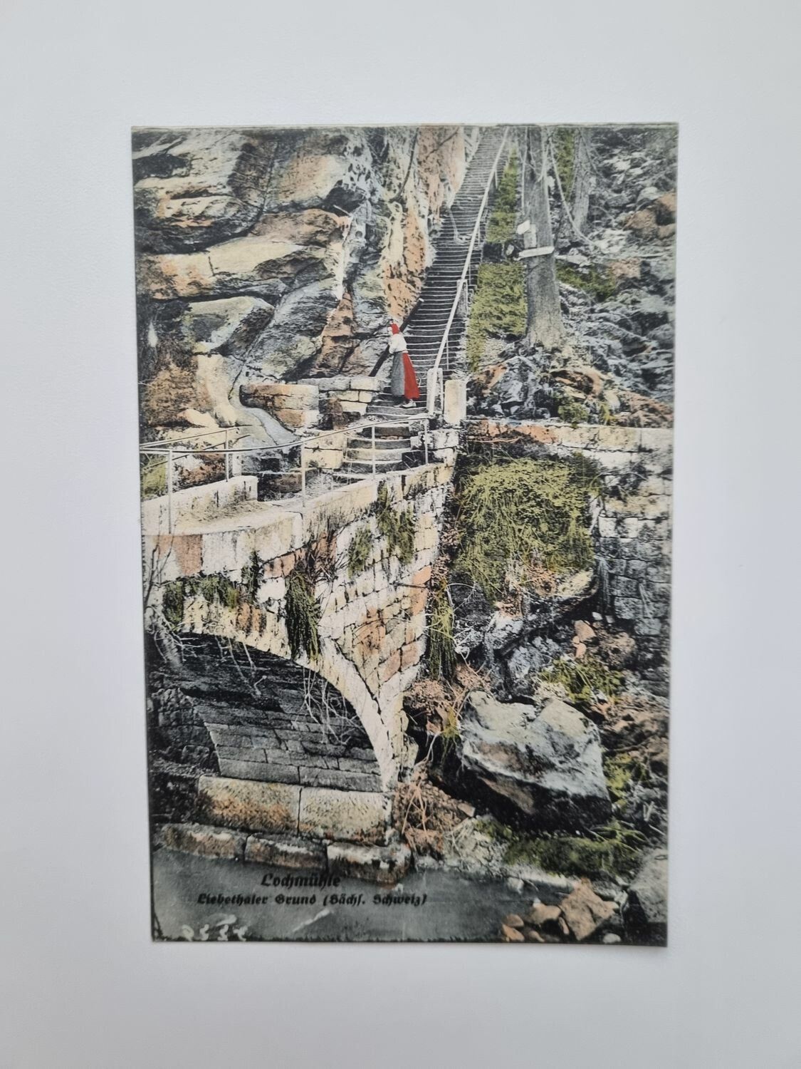 Äldre vykort Sächs Schweiz