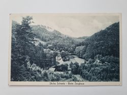 Äldre vykort Sächs. Schweiz Belm Zeughaus