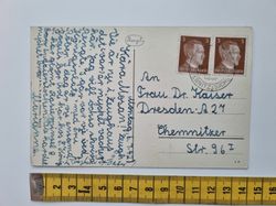 Äldre vykort Sächs. Schweiz Belm Zeughaus