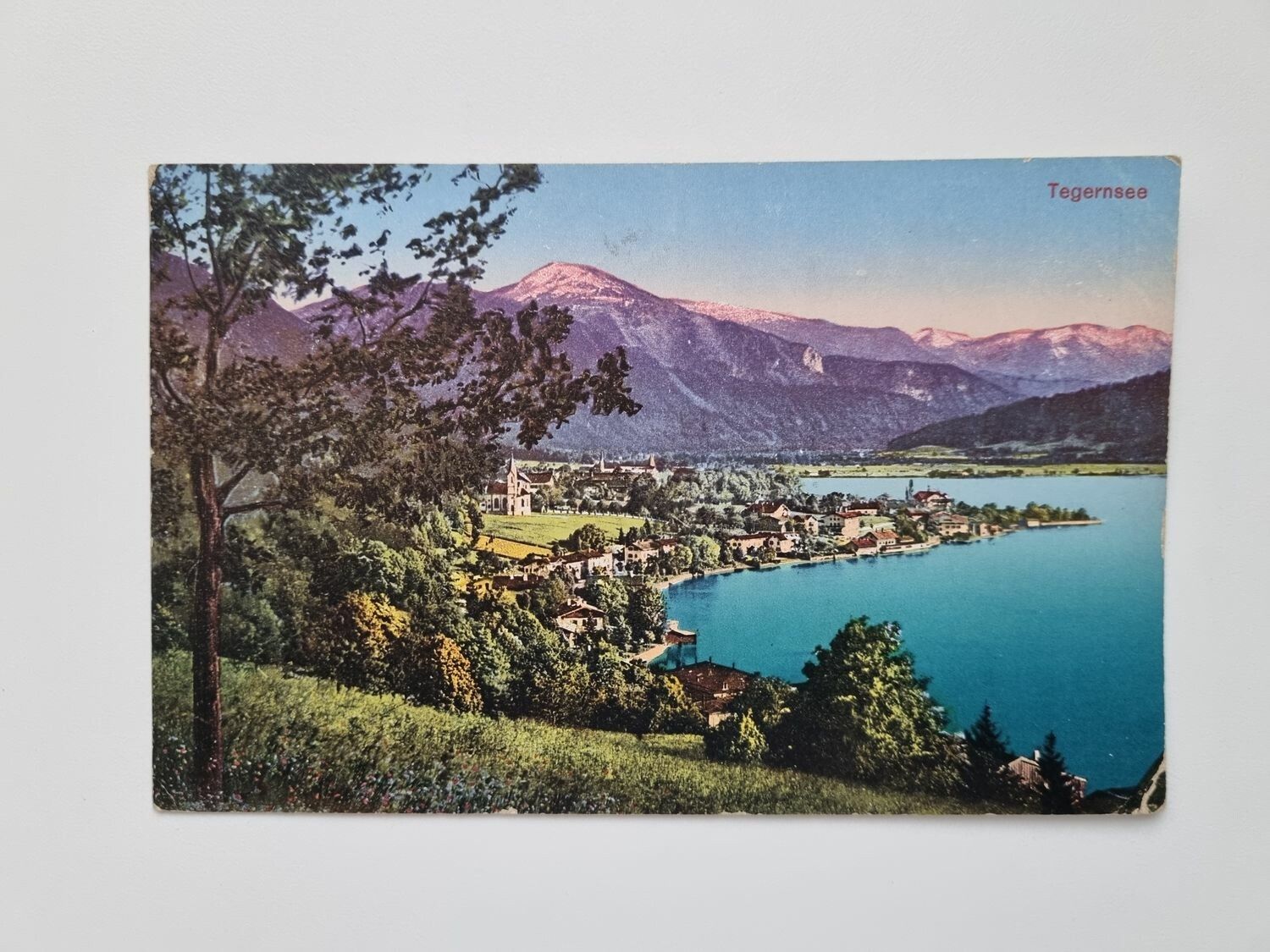 Äldre vykort Tegernsee