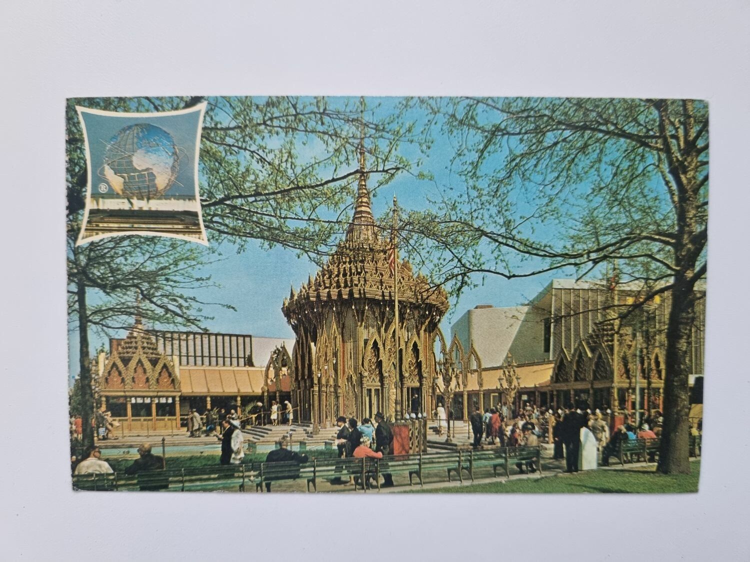 Äldre vykort THAILAND PAVILION, New York World's Fair