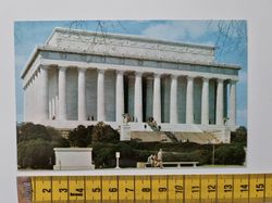 Äldre vykort The Lincoln Memorial Washington, D. C.