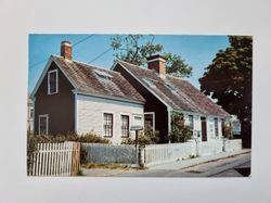 Äldre vykort THE OLDEST HOUSE Provincetown