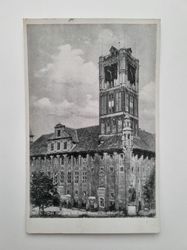 Äldre vykort Thorn Das Rathaus mit dem KOPERNIKUS-DENKMAL