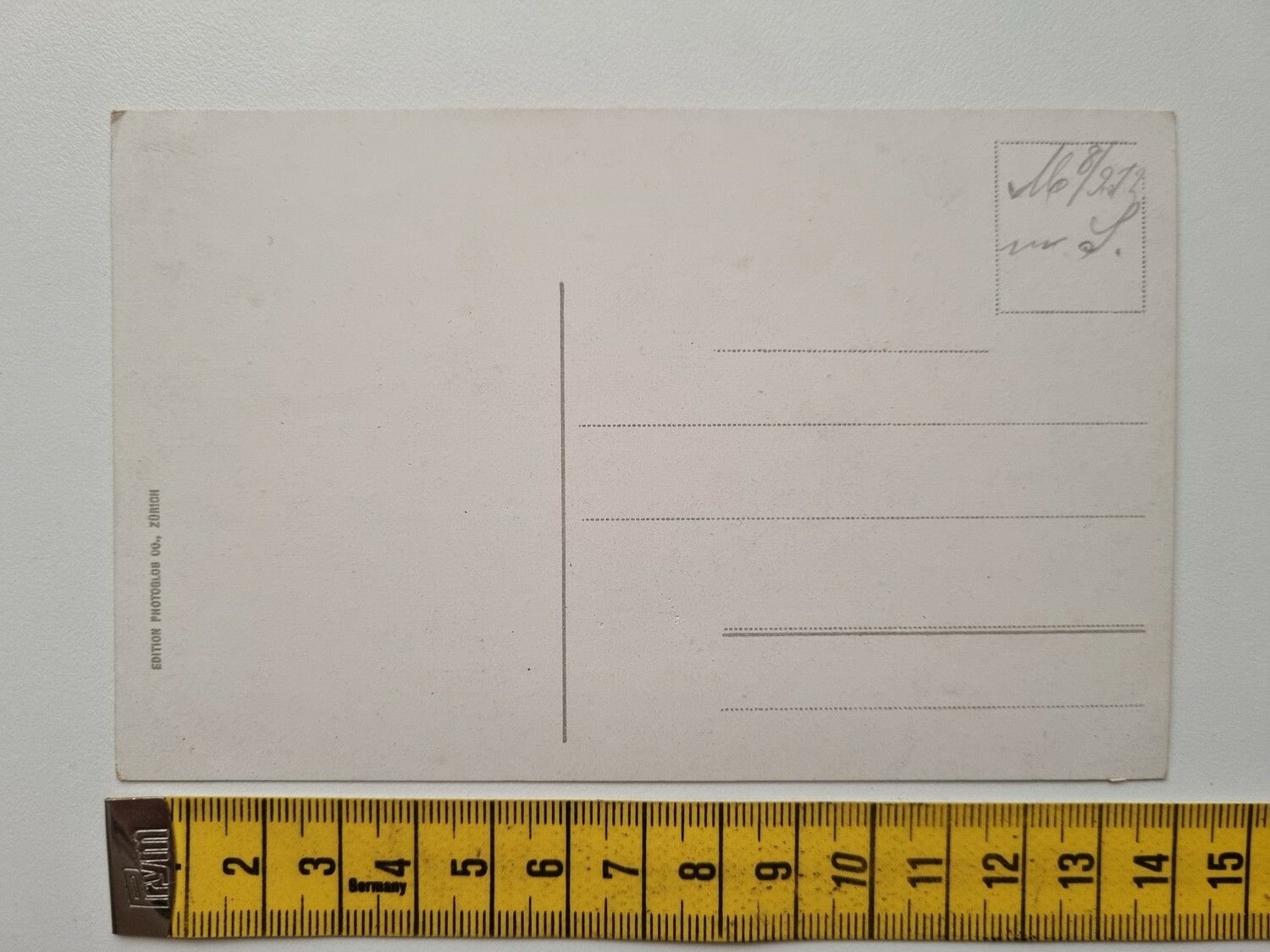 Äldre vykort Träd