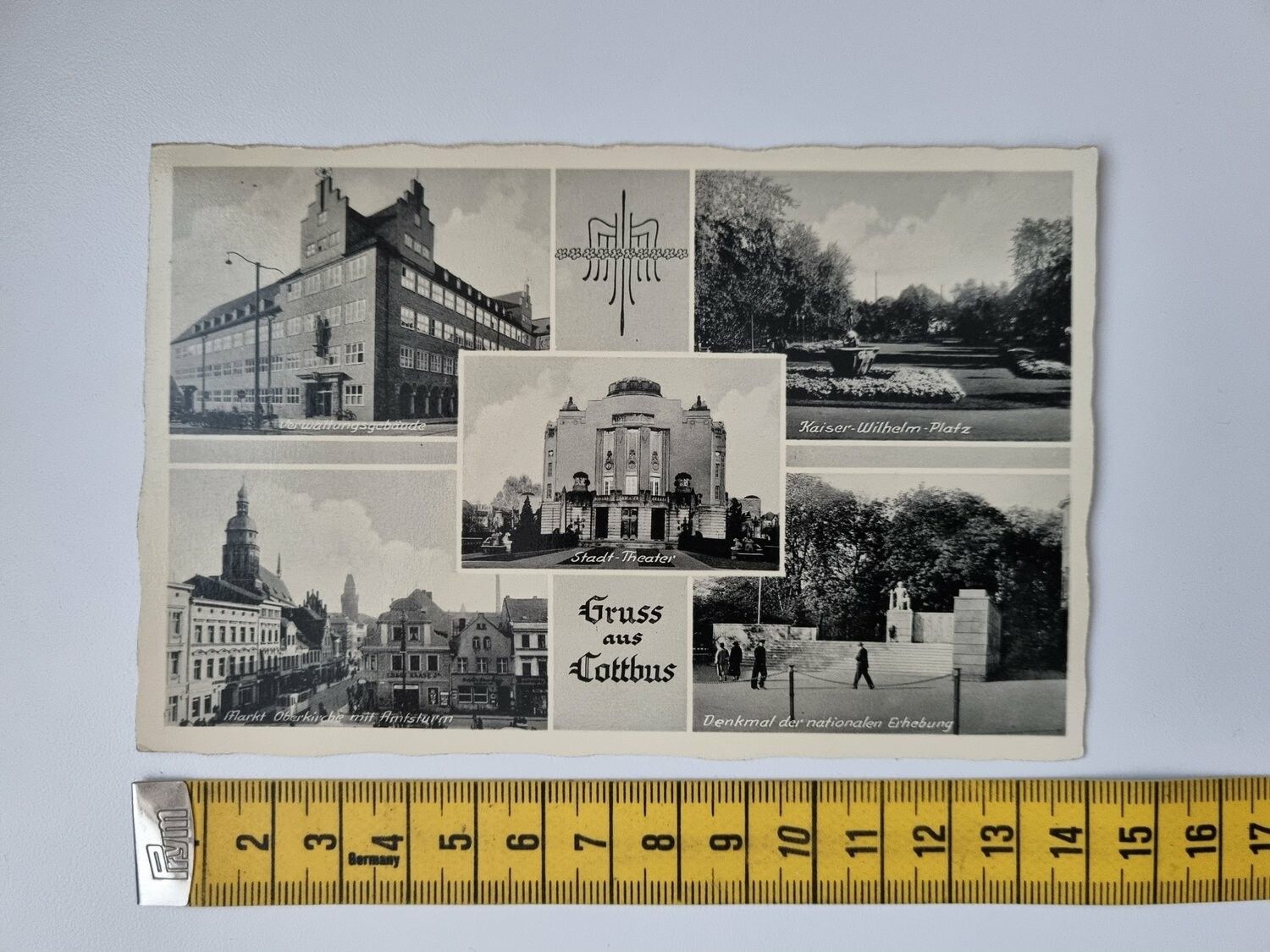 Äldre vykort Tyskland, Dresden 1938