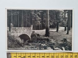 Äldre vykort Ullersdorf.Dreiaugen-Brücke