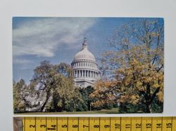 Äldre vykort United States Capitol
