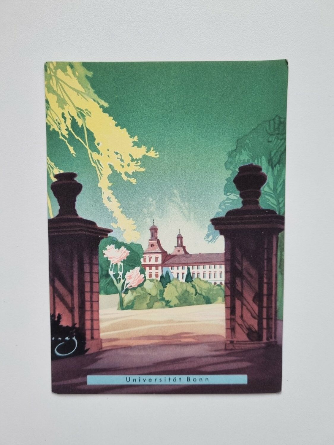 Äldre vykort Universität Bonn