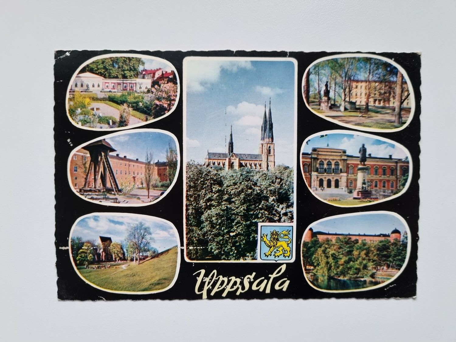 Äldre vykort Uppsala
