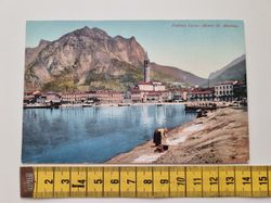 Äldre vykort Veduto Lecco-Monte St. Marting
