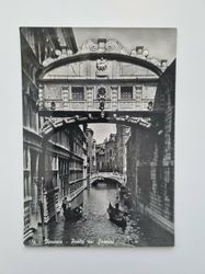 Äldre vykort Venezia Dante dei Sospiri