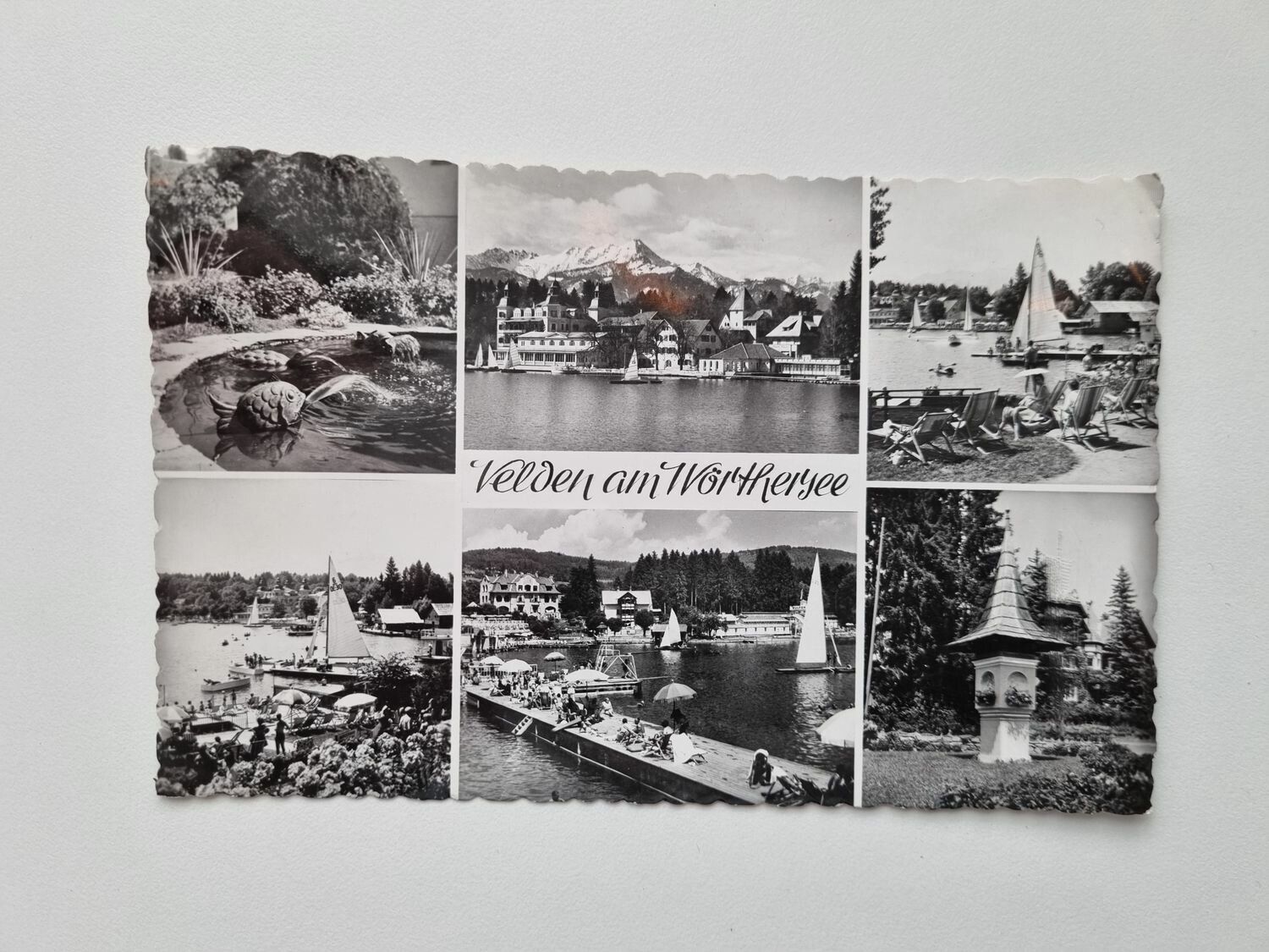 Äldre vykort Velden am Wörthersee
