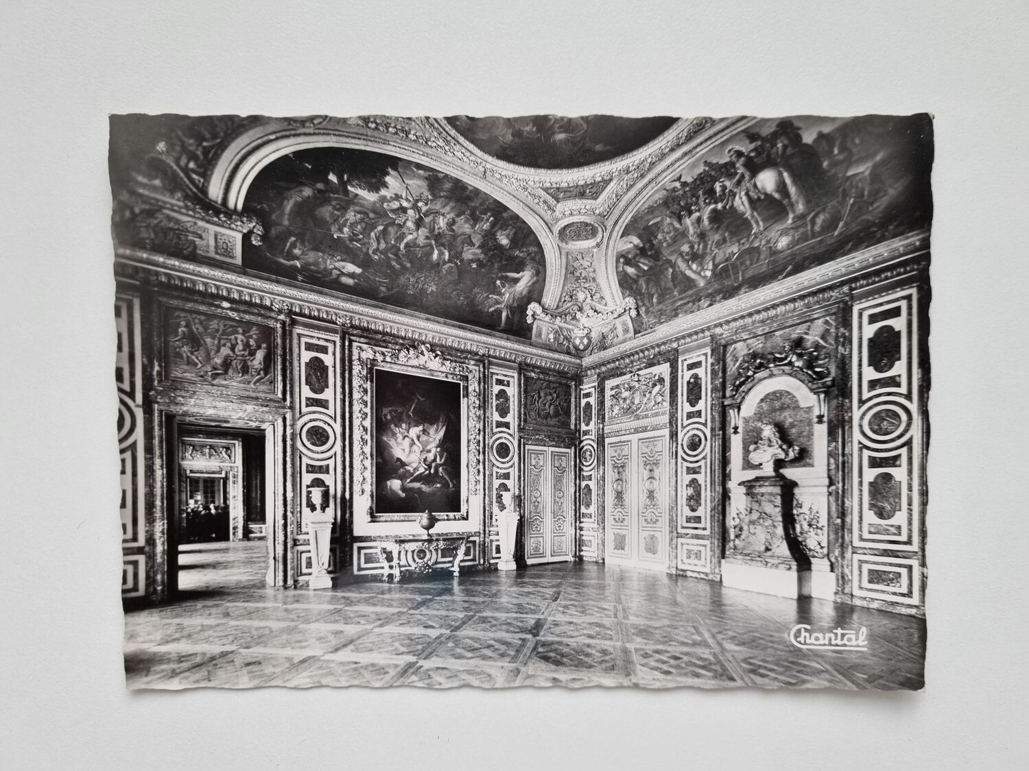 Äldre vykort VERSAILLES Salon de Diane