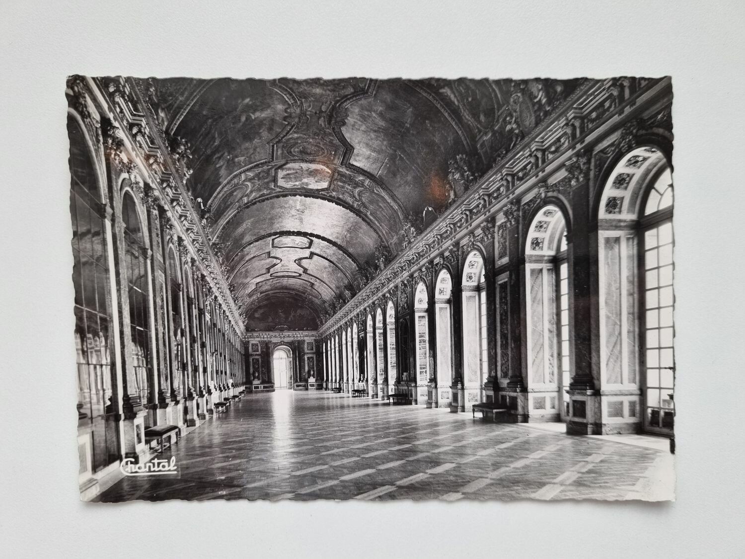 Äldre vykort VERSAILLES La Galerie des Glaces