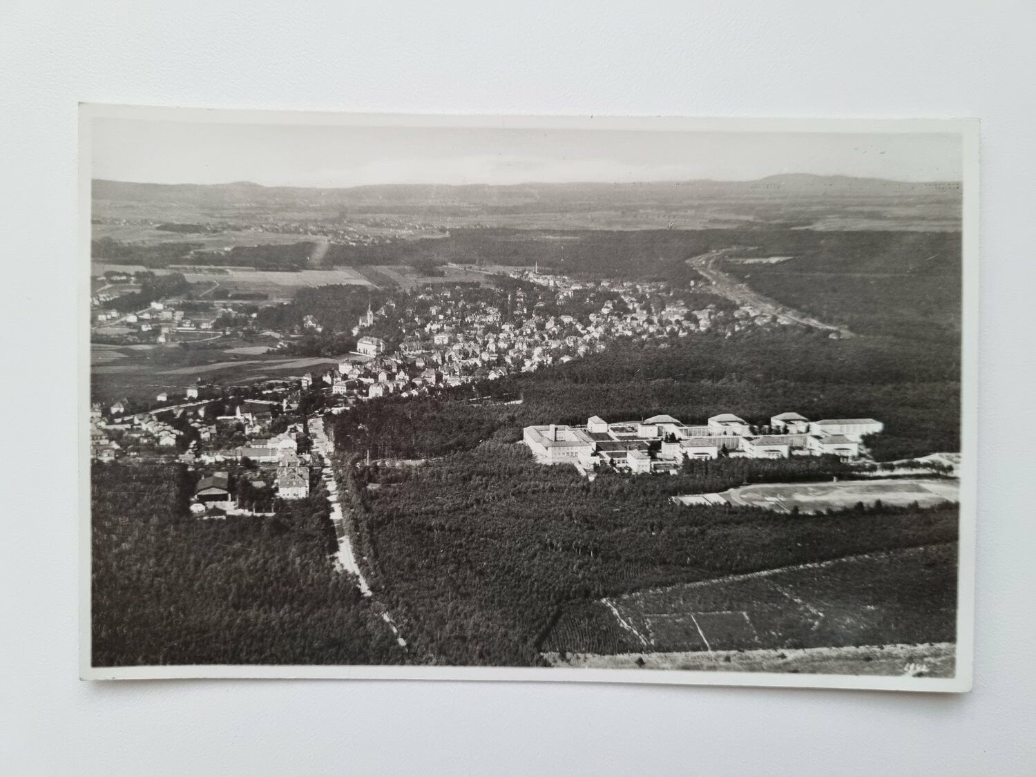 Äldre vykort WALDLUFTKURORT KLOTZSCHE