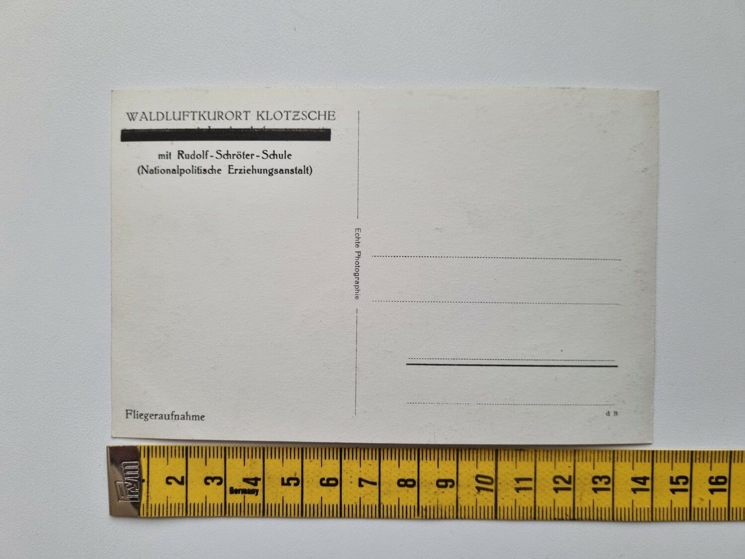 Äldre vykort WALDLUFTKURORT KLOTZSCHE