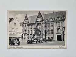 Äldre vykort Waldstadt Eberswalde. Rathaus