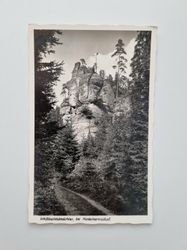 Äldre vykort Weilbachtaloächter, bei Hinterhermsdorf.