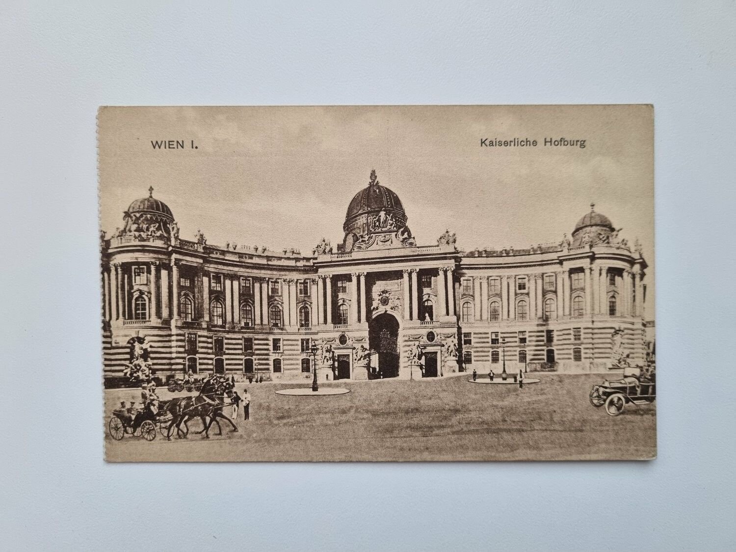 Äldre vykort WIEN I. Kaiserliche Hofburg, 1914
