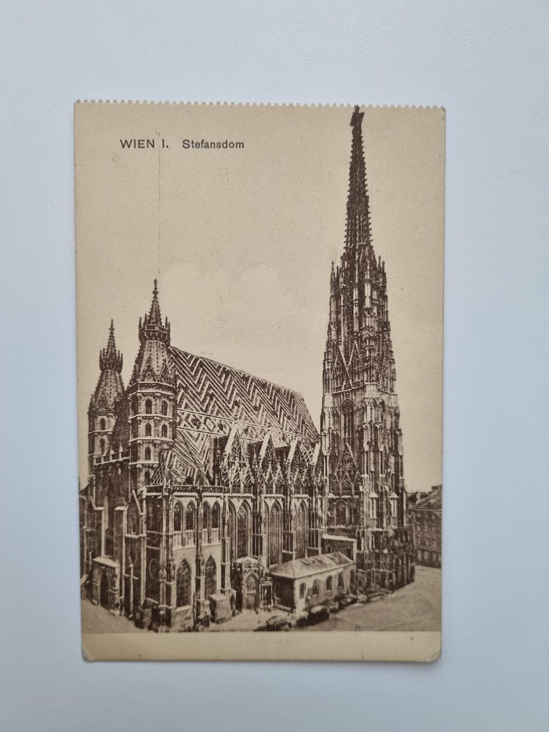 Äldre vykort WIEN I. Stefansdom