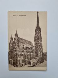 Äldre vykort WIEN I. Stefansdom
