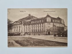 Äldre vykort WIEN III, Wiener Konzerthaus