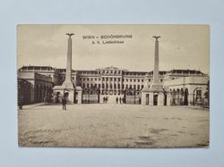 Äldre vykort WIEN SCHÖNBRUNN k. k. Lustschloss