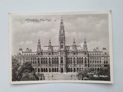 Äldre vykort Wien, Rathaus