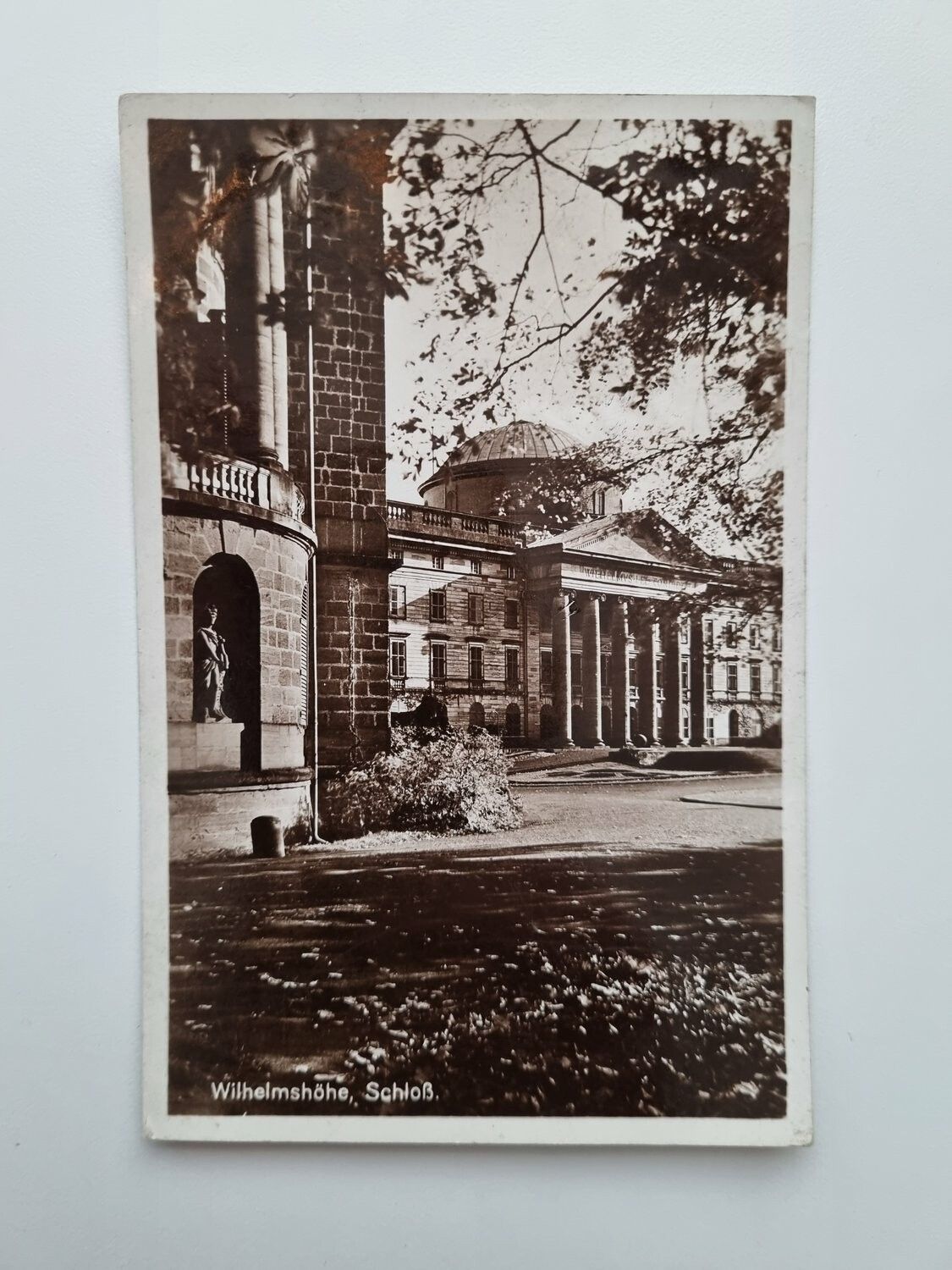 Äldre vykort Wilhelmshöhe, Schloß.