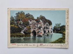 Äldre vykort Wörlitz Stein