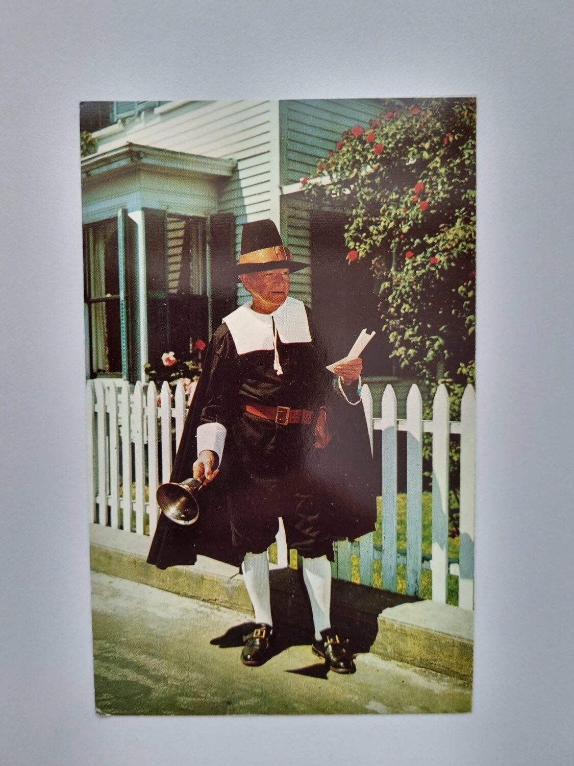 Äldre vykort YE OLD TOWN CRIER