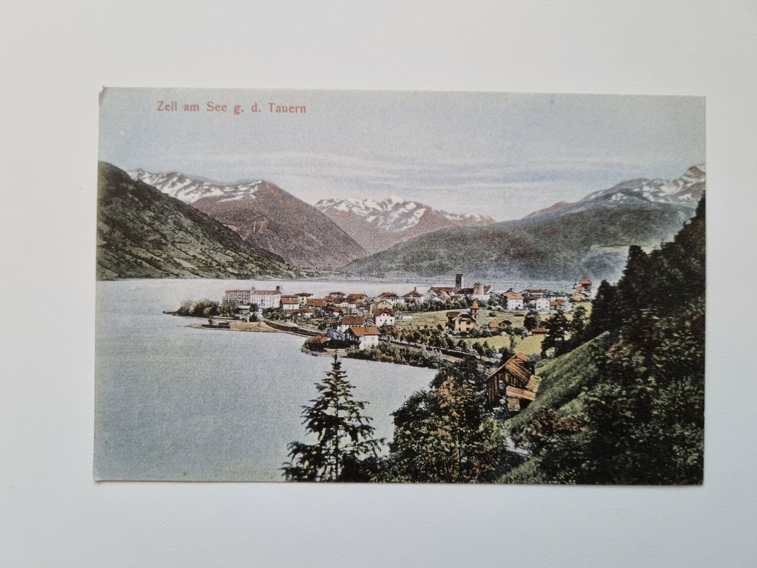 Äldre vykort Zell am See g. d. Tauern