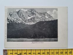 Äldre vykort Zugspitze am Eibsee