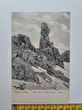 Äldre vykort Allgäuer Alpen.