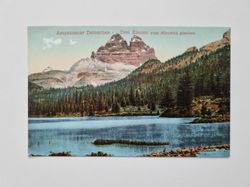 Äldre vykort Ampezzaner Dolomiten