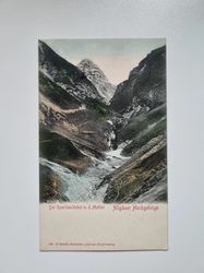 Äldre vykort Der Sperrbachtobel m. d. Muttler
