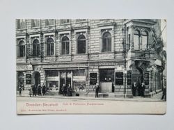 Äldre vykort Dresden-Neustadt.