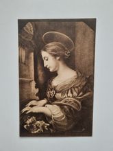 Äldre vykort Carlo Dolci Die heilige Cäcilie