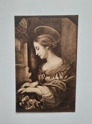 Äldre vykort Carlo Dolci Die heilige Cäcilie